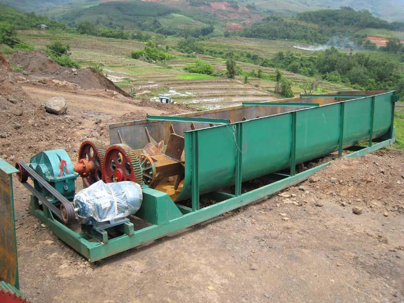 螺旋槽式洗礦機